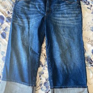 Kut from the Kloth Dark Blue Flare Jeans